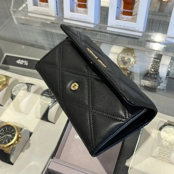 Michael Kors Jet Set Travel Large Trifold Vegan Leather Wallet 35S2GTVF3U - Picture 9 of 9